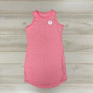 Converse hot pink tank dress girl size large